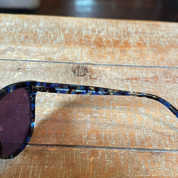 Smoke & Mirrors Blue Passenger Sunglasses - Picture 4 of 5